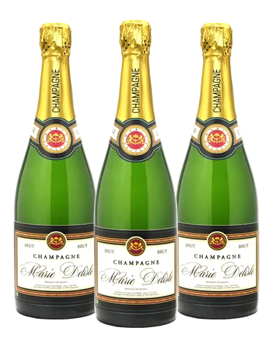 Champagne Marie Delisle 3er Set